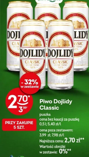Piwo Dojlidy Classic