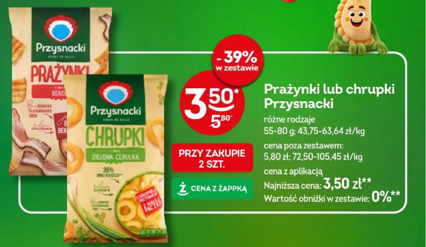 Prażynki lub chrupki Przysnacki