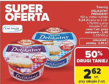 Twaróg Delikatny President