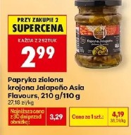 Papryka zielona krojona jalapeño Asia Flavours