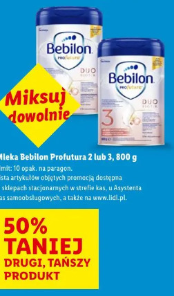 Bebilon Profutura Mleko 2 lub 3