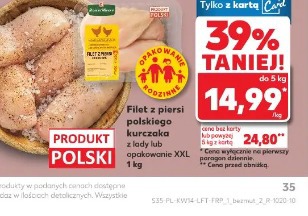 Filet z piersi polskiego kurczaka z lady lub opakowanie XXL