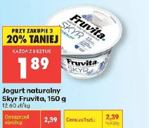 Jogurt naturalny Skyr Fruvita
