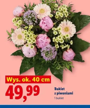 Bukiet z piwoniami