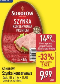 Sokołów Szynka konserwowa