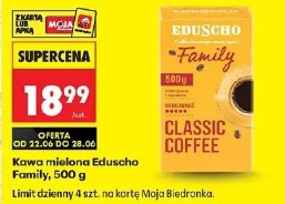 Kawa mielona Eduscho Family