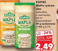Kupiec Wafle ryżowe slim