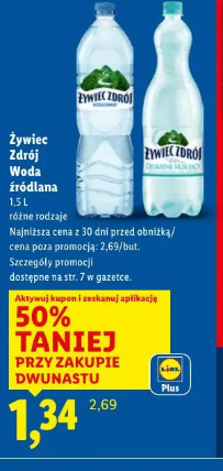 Żywiec Zdrój Woda źródlana