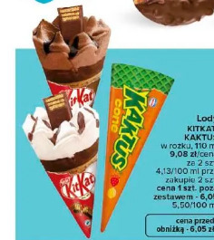 Lody Kitkat, Kaktus w rożku