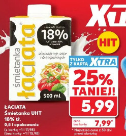 Łaciata Śmietanka UHT 18%
