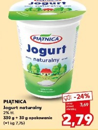 Piątnica Jogurt naturalny