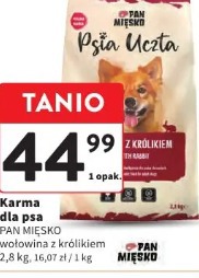 Pan Mięsko Psia Uczta karma dla psa z królikiem i tymiankiem