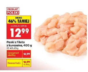 Paski z fileta z kurczaka