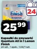 Kapsułki do zmywarki Quantum All in 1 Lemon Finish