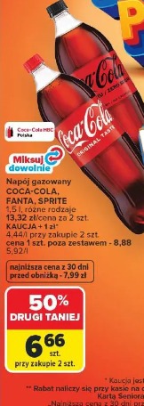 Coca-cola, Fanta, Sprite napój gazowany