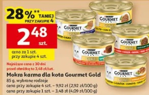 Mokra karma dla kota Gourmet Gold