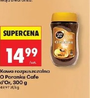 Kawa rozpuszczalna O Poranku Cafe d'Or