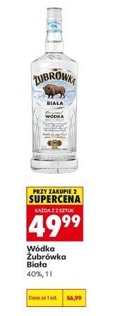 Wódka Żubrówka Biała