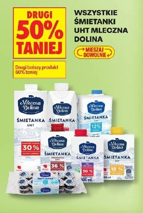 Wszystkie śmietanki UHT Mleczna Dolina