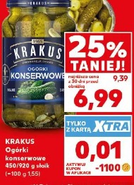 Krakus Ogórki konserwowe
