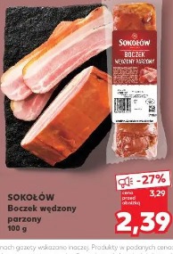 Sokołów Boczek wędzony parzony