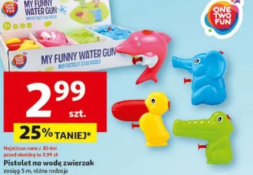 Pistolet na wodę zwierzak