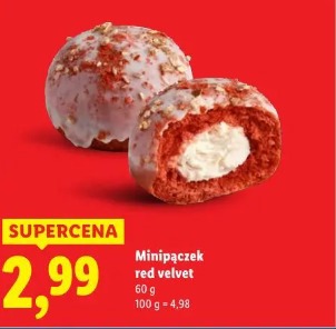 Minipączek red velvet