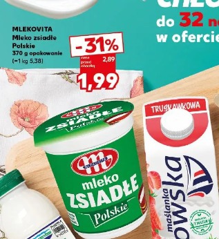 Mlekovita Mleko zsiadłe Polskie