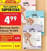 Rajstopy Gatta Classic 15 DEN