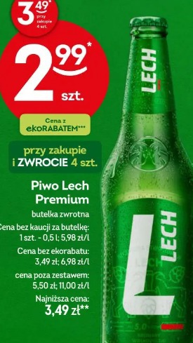 Piwo Lech Premium