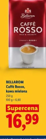 BELLAROM Caffè Rosso, kawa mielona