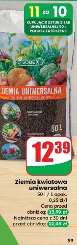Ziemia kwiatowa uniwersalna