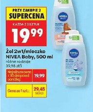 Żel 2w1/mleczko Nivea Baby, 500 ml