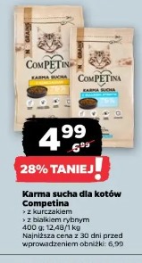 Karma sucha dla kotów Competina