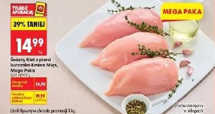 Surowy filet z piersi kurczaka Kraina Mięs