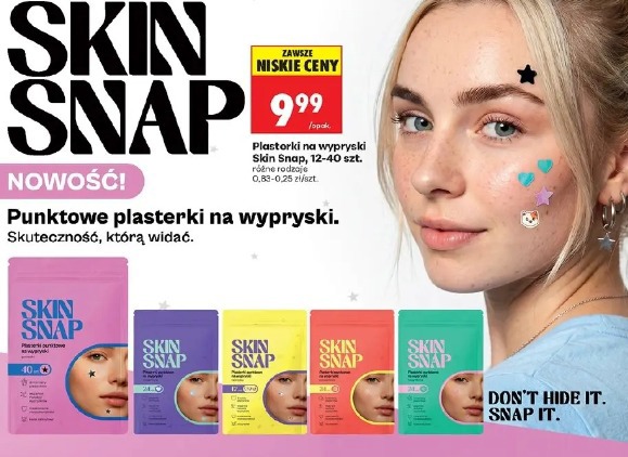 Plasterki na wypryski Skin Snap