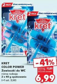 Kret Color Power Zawieszki do WC