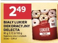 Biały lukier dekoracyjny Delecta