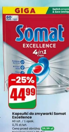 Kapsułki do zmywarki Somat Excellence