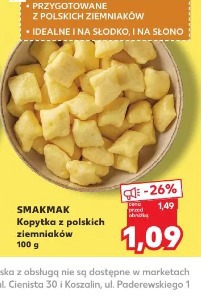 Smakmak Kopytka z polskich ziemniaków