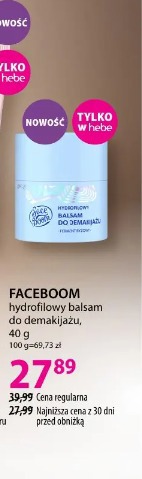 Faceboom hydrofilowy balsam do demakijażu