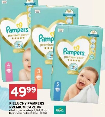 Pieluchy Pampers Premium Care VP