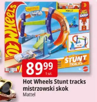 Hot Wheels Stunt tracks mistrzowski skok