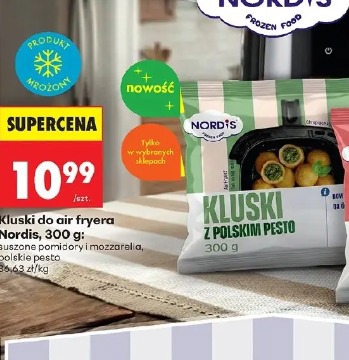 Kluski do air fryera Nordis: kluski z polskim pesto