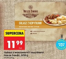 Gulasz z warzywami i kopytkami Nasze Smaki
