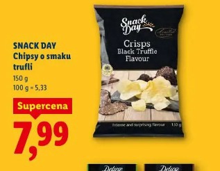 Snack Day Chipsy o smaku trufli