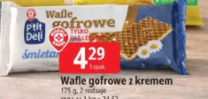 Wafle gofrowe z kremem P'tit Deli