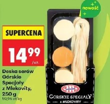 Deska serów Górskie Specjały z Mlekovity