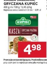 Kasza jaglana, gryczana Kupiec