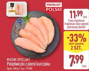 Polędwiczki z piersi kurczaka